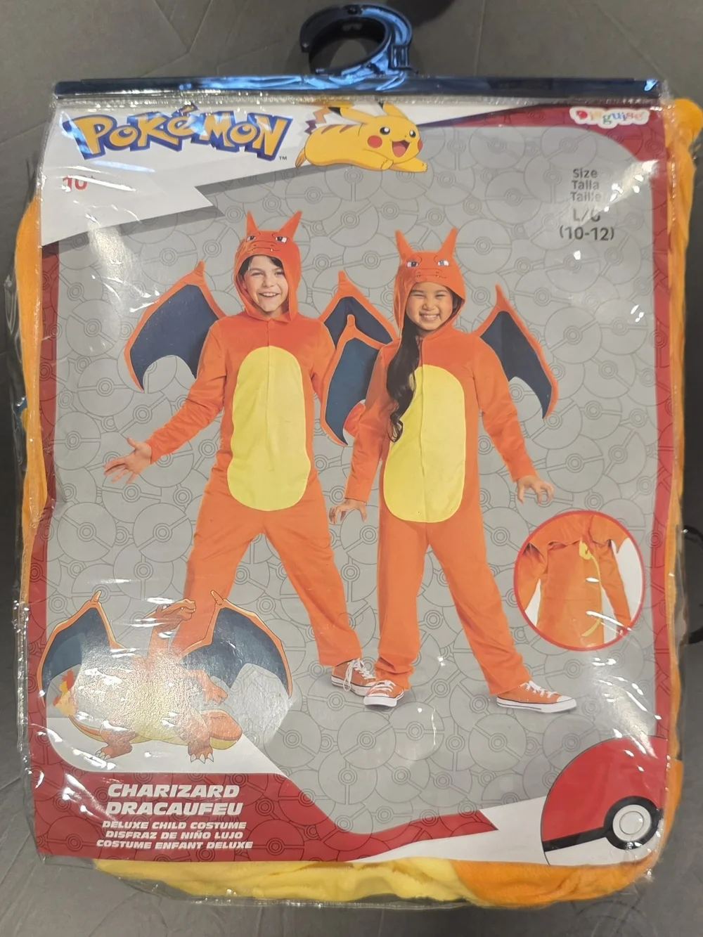 Charizard Kids Orange Costume